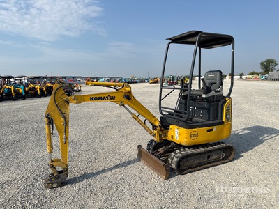 2018 Komatsu PC14R3 Mini Excavator