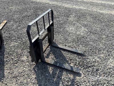 2011 Whites Material Handling Skid Steer Forks - Fits Gehl SL1635