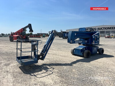 2015 Haulotte HA15IP Articulating Boom Lift (Inoperable)