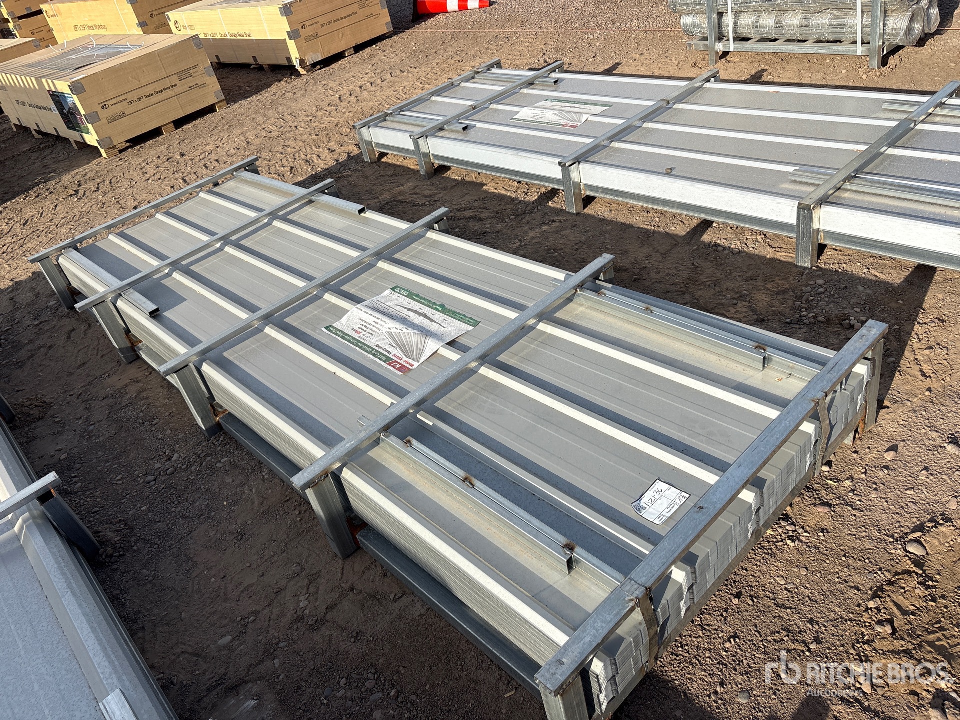 Quantity of (200) 2026 KJ K0310 10 ft Galvalume Corrugated Steel Panels (Unused)