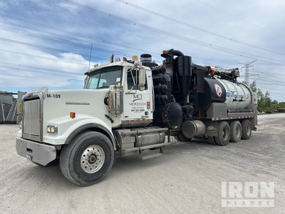 2013 Vactor on 2016 Western Star 8x6 Autocarro aspiratore
