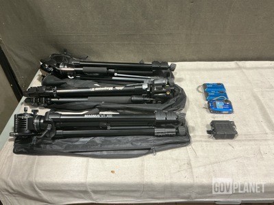 (9) Digital Cameras, (1) Headset Adapter, (19) Tripods & Assorted Items