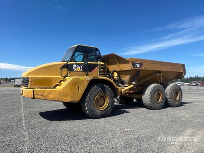 2002 Cat 735 Camión Dumper Articulado