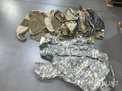 (25) Wet Weather Jackets, (8) Cold Weather Jackets & Assorted Items
