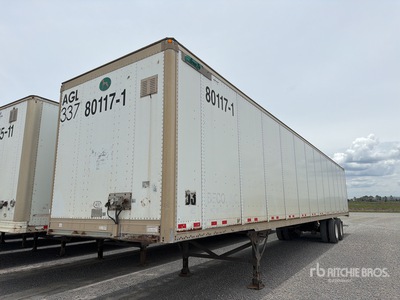 2010 Great Dane 53 ft x 102 in T/A Caja Seca / Van Trailer