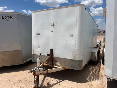 2014 14 ft T/A Enclosed Trailer
