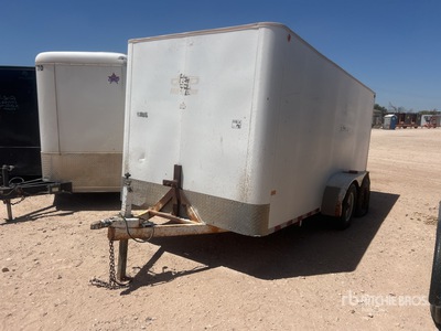 2014 Cargo 14 ft T/A Remorque fermée