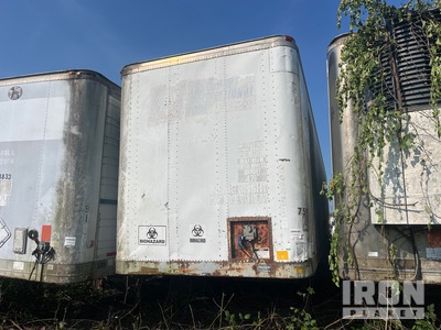1990 Fruehauf FCX-F2-48-LP-102 48 ft x 102 in T/A Van Trailer