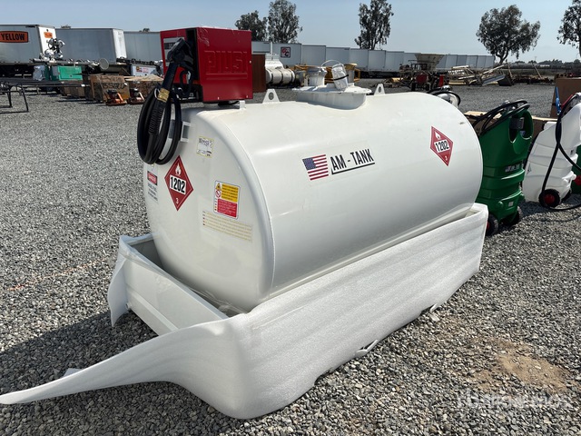 2026 AM-Tank 500 490 gal Skid Mounted Steel Diesel Fuel Tank (Unused)