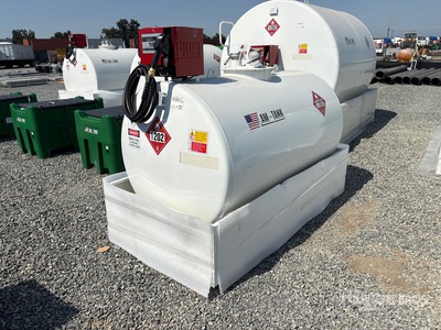 2026 AM Tank 500 Diesel 490 gal Skid Mounted Steel Diesel Serbatoio carburante (Unused)