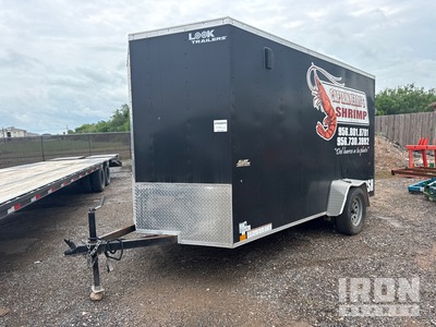 Novae/Look LSCBA6.0X12SI2FE 12 ft S/A Enclosed Trailer