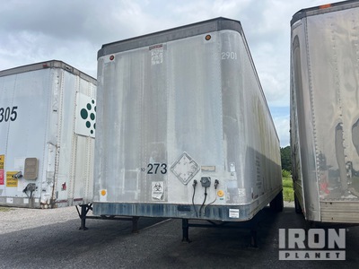 1987 Lufkin TFV-IP ST 48 ft x 102 in T/A Van Trailer