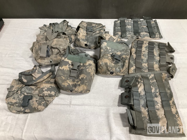 (159) Canten Pouches, (51) First Aid Kit Pouches & (156) M4 Three Mag Pouches