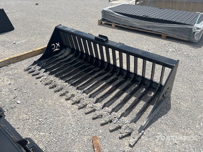 2025 Kit Containers QT-SB-H76-V3 76 in Skid Steer Screening Bucket