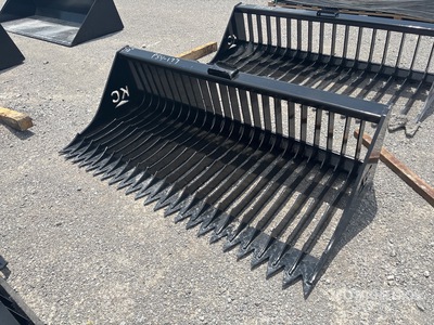 2025 Kit Containers QT-SB-H72-F 72 in Skid Steer Screening Bucket