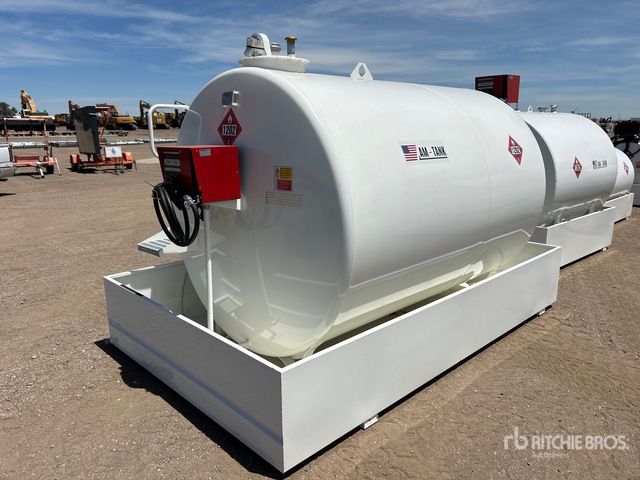 2026 AM-Tank 2000 2000 gal Skid Mounted Steel Diesel Fuel Tank (Unused)