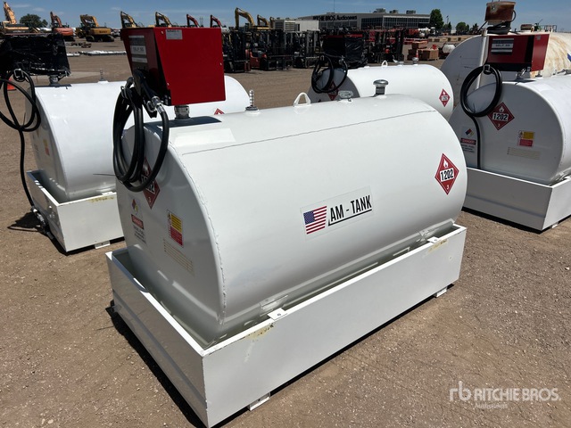 2026 AM-Tank 500 500 gal Skid Mounted Steel Diesel Fuel Tank (Unused)