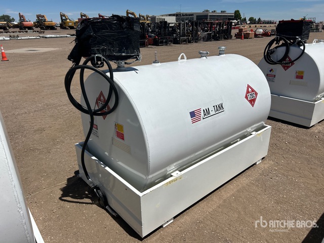 2026 AM-Tank 500 500 gal Skid Mounted Steel Diesel Fuel Tank (Unused)