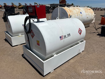 2026 AM-Tank 500 500 gal Skid Mounted Steel Diesel Fuel Tank (Unused)