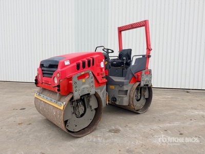 2010 Hamm HD14VV Compacteur Vibrant Tandem Double Drum Roller