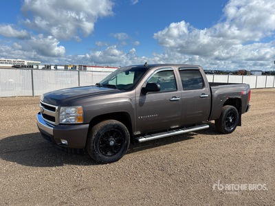 2007 Chevrolet Silverado 1500 LT 4x4 Crew Cab Pickup