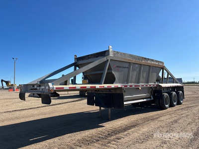 2017 Cross Country 40 ft Tri/A Belly Dump Trailer