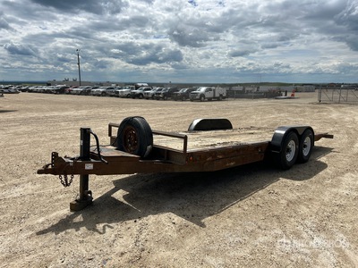 2011 Double A HT147 19 ft T/A Tilt Deck Trailer (Inoperable)
