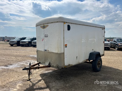2013 H & H 12 ft S/A Remorque fermée