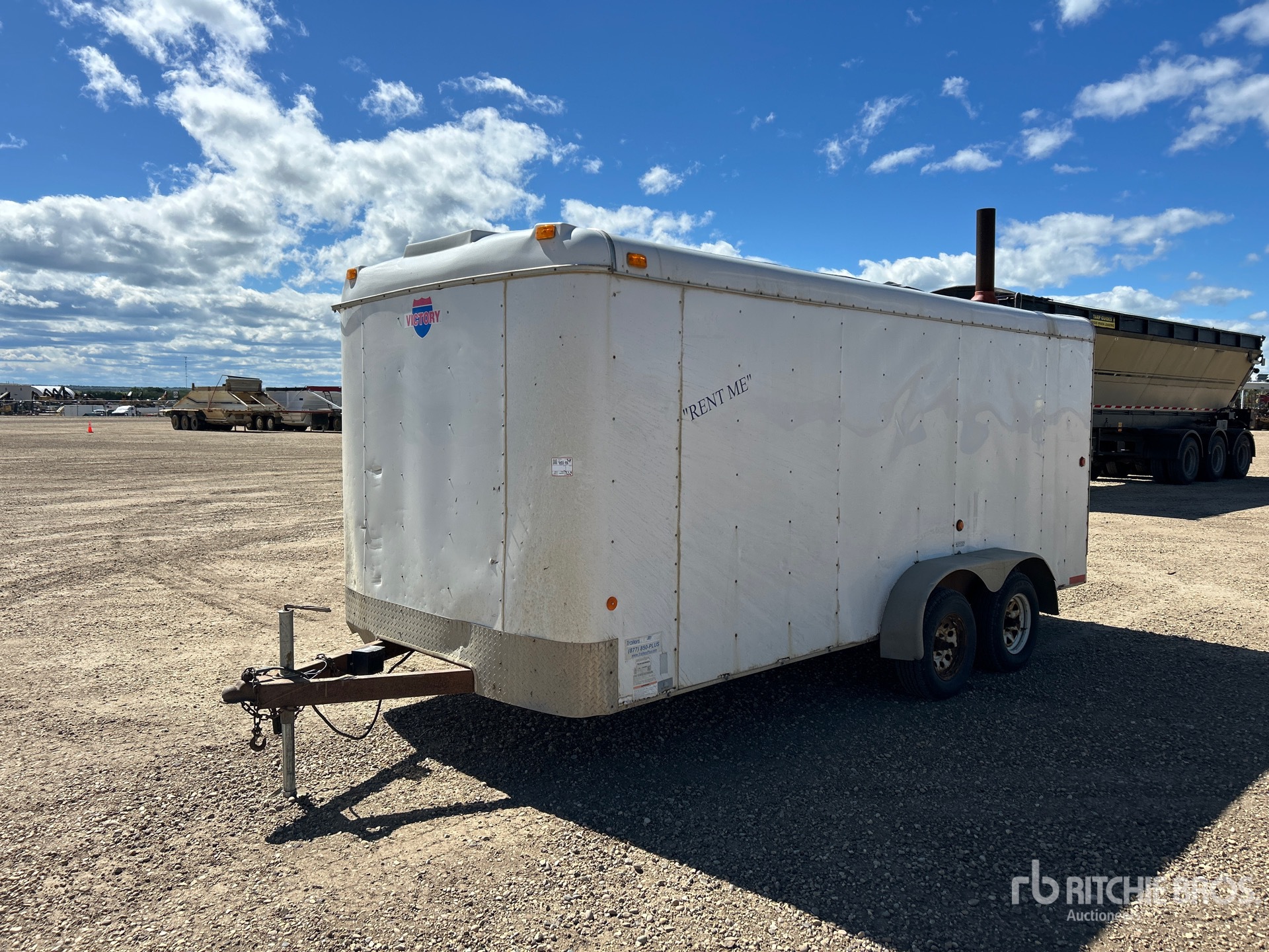 2012 Interstate VICT716TA2 4742 lb 16 ft T/A Heat And Genset Specialty Trailer