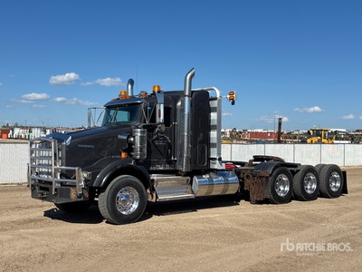 2019 Kenworth T800 8x6 Logging Tri/A Sleeper Truck Tractor