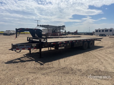 2014 Load Trail 26 ft T/A Tilt Deck Trailer