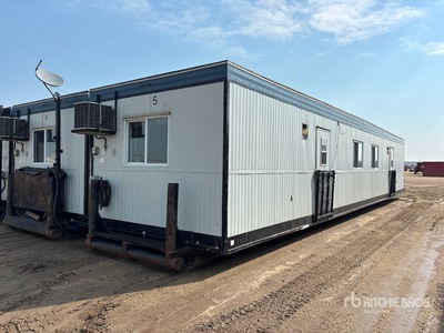 2002 Atco 60 ft x 12 ft Skid-Mounted Mobile Camp