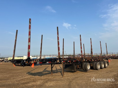 2015 Peerless 48 ft Quad/A Hayrack Log Trailer