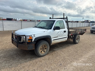 2006 GMC 2500HD 4x4 Autocarro cassone fisso