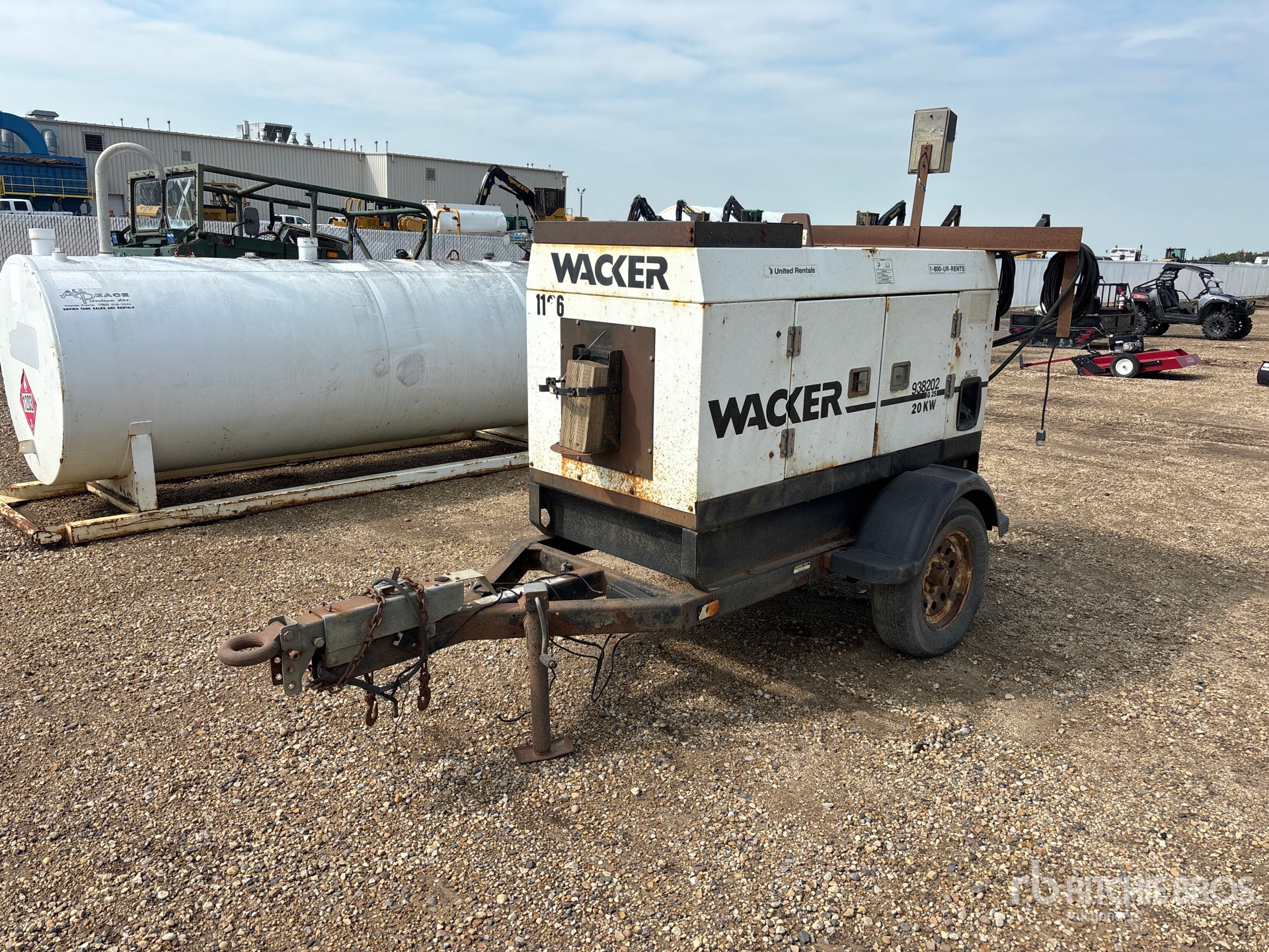 Wacker G-25 19.5 kW Mobile Generator Set