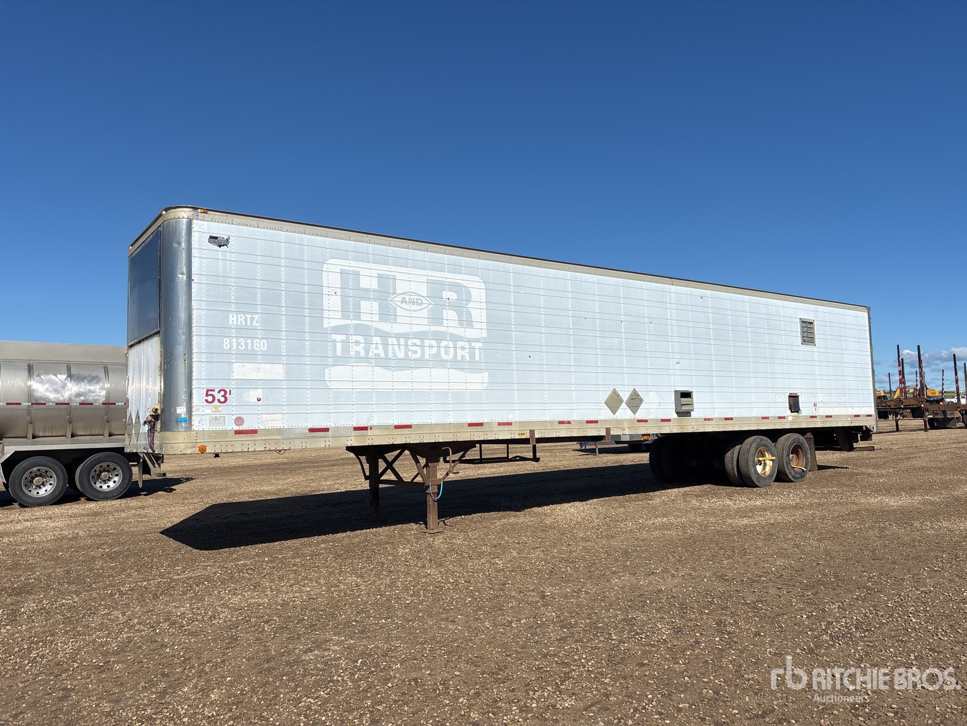 2002 Wabash 53 ft T/A Generator Trailer