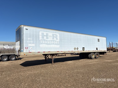 2002 Wabash 53 ft T/A Generator Trailer