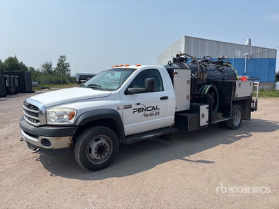 2008 Vacutrux Super true III on 2008 Sterling Bullet 4x4 Vacuum Tanker Truck