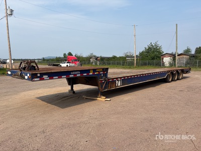 2012 Ledwell 53 ft Tri/A Hydraulic Tail Trailer