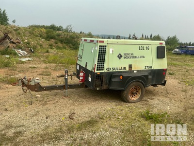 2007 Sullair 375H 375 cfm Mobile Compresor de aire (Inoperable)