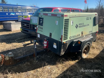 2007 Sullair 375H 375 cfm Mobile Air Compressor
