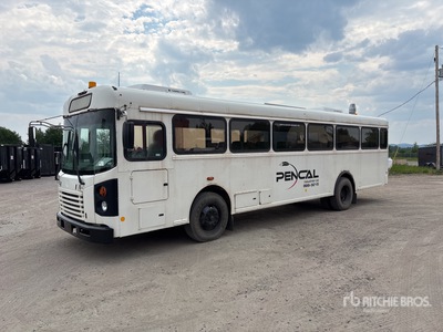 2014 BlueBird TX3 4x2 40-Seat Crew Carrier Bus