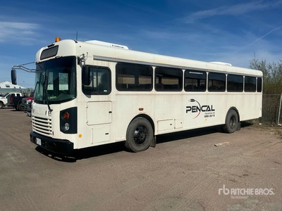 2014 BlueBird TX3 4x2 40-Seat Crew Carrier Bus
