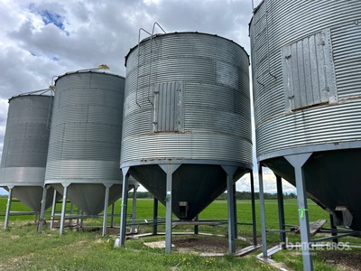 Wheatland Bins 5 Ring Trémie à grains