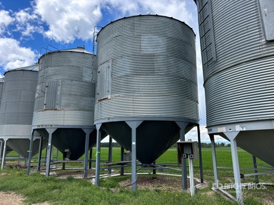 Wheatland Bins 5 Ring Trémie à grains