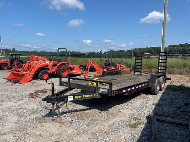 2021 Bigfoot 10ET20 20 ft T/A Equipment Trailer