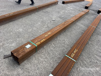 Quantity of (12) 2025 Kit Containers Steel Hollow Section Steel Pipe
