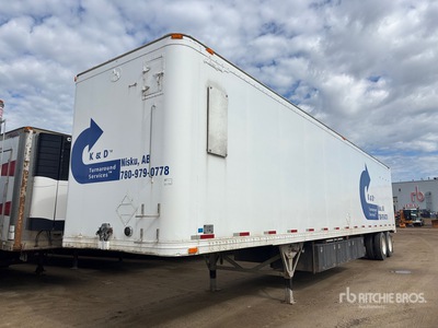 1995 Great Dane 48 ft x 102 in T/A Tool Crib Van Trailer