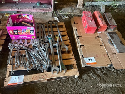 Quantity of Wrenches and Tool Boxes
