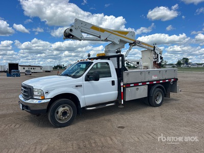 2001 Armlift TK141 36 ft on 2002 Ford F-550 4x2 Autohoogwerker
